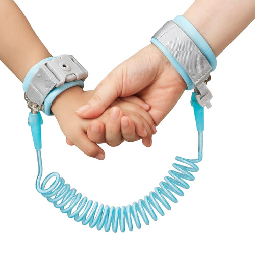 Simbow Anti Lost Wrist Link, Toddler Harness Walking Leash Safety Child Wristband Leashes for Babies Kids -Blue