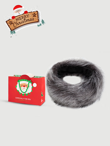 Women Faux Fur, Christmas Gift Bag