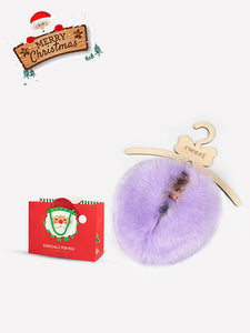 Child Faux Fur Scarf, Christmas Gift Bag