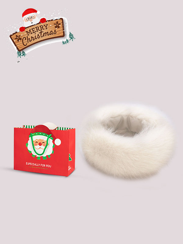 Women Faux Fur, Christmas Gift Bag