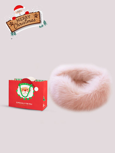 Women Faux Fur, Christmas Gift Bag