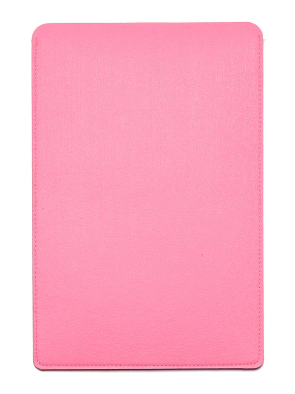 Laptop Sleeve, Felt, Pink