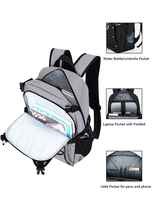 Simbow Skate Roller and Helmet Backpack Laptop backback for men