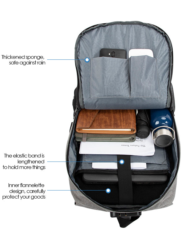 Simbow Multi-functional Skateboard Backpack Laptop Rucksack, Water Resistant