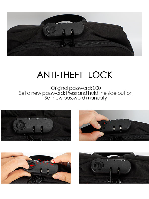 Simbow Multi-functional Skateboard Backpack Laptop Rucksack, Water Resistant