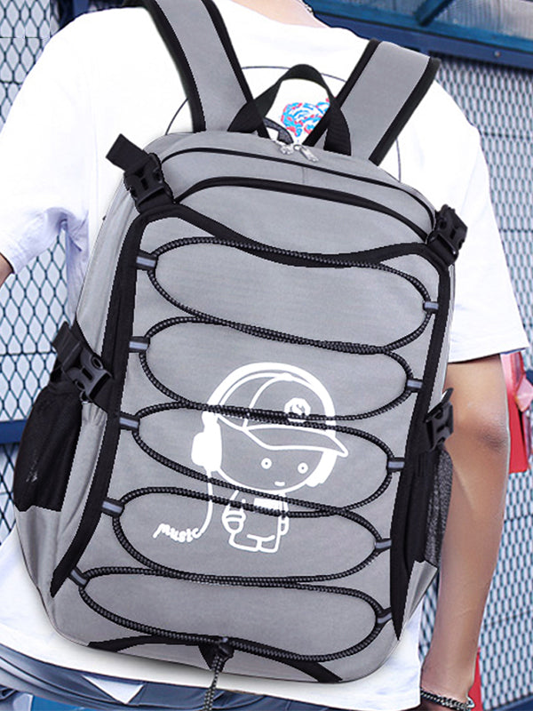 Simbow Skate Roller and Helmet Backpack Laptop backback for men