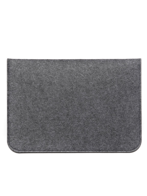 Laptop Sleeve, Felt, Grey
