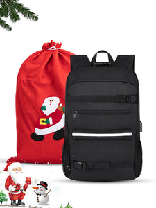 Skateboard Backpack, Santa Gift Package