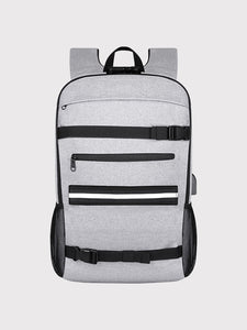 Multi-functional Skateboard Backpack Laptop Rucksack, Water Resistant